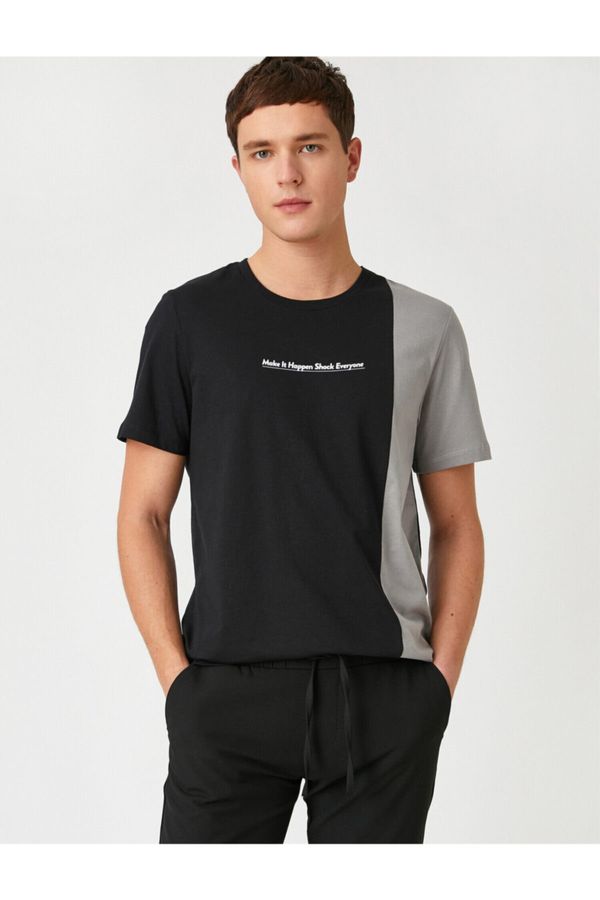 Koton Koton T-Shirt - Black - Regular fit