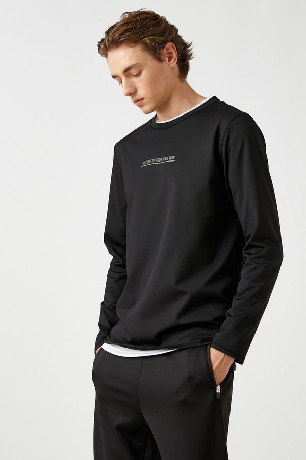 Koton Koton T-Shirt - Black - Relaxed fit