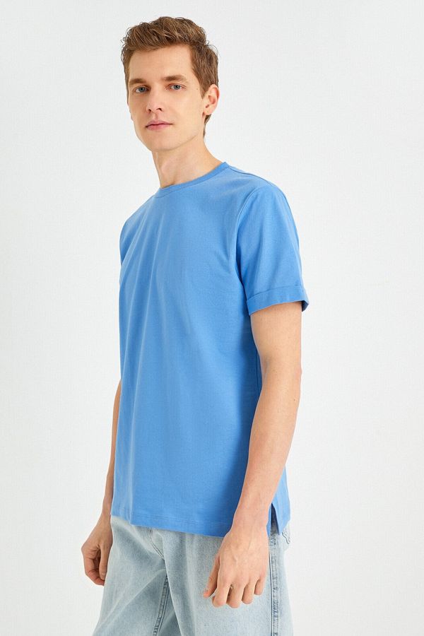 Koton Koton T-Shirt - Blue - Regular fit