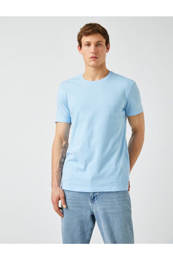 Koton Koton T-Shirt - Blue - Regular fit