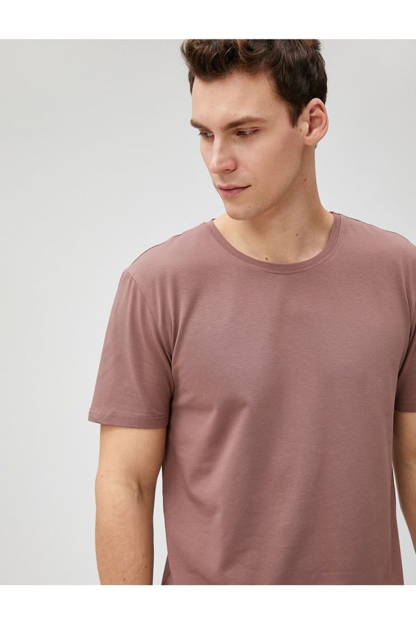 Koton Koton T-Shirt - Brown - Slim fit