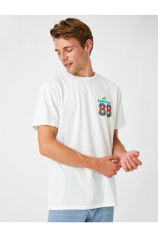 Koton Koton T-Shirt - Ecru - Standard