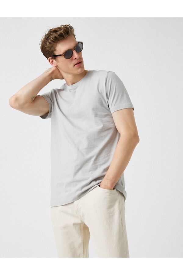 Koton Koton T-Shirt - Gray - Regular