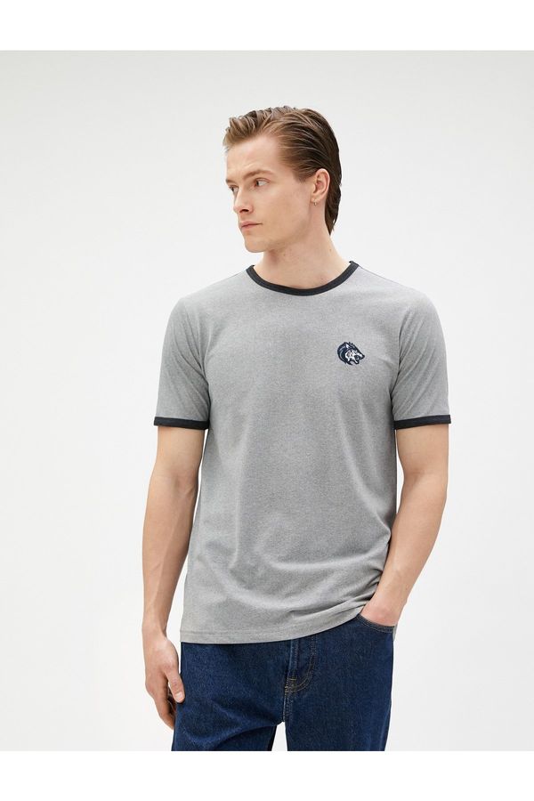 Koton Koton T-Shirt - Gray - Regular fit