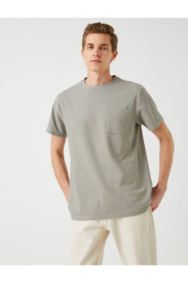 Koton Koton T-Shirt - Gray - Regular fit