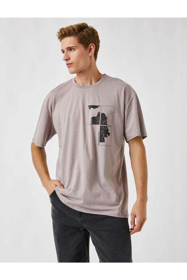 Koton Koton T-Shirt - Gray