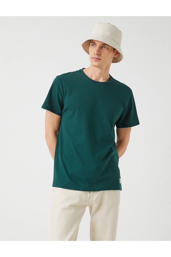 Koton Koton T-Shirt - Green - Regular