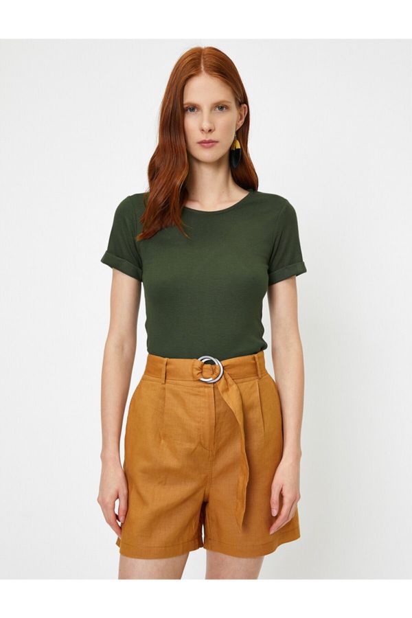 Koton Koton T-Shirt - Green - Regular fit