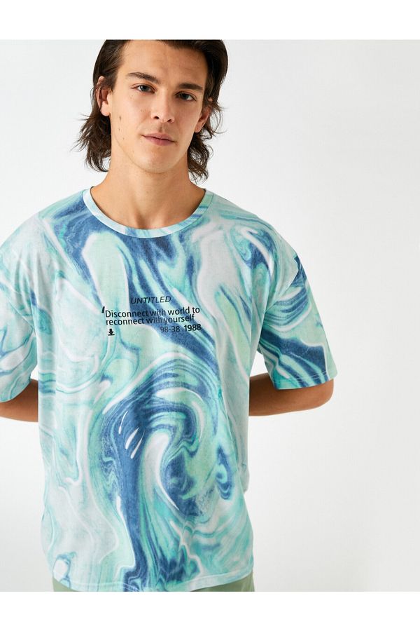 Koton Koton T-Shirt - Multi-color - Fitted