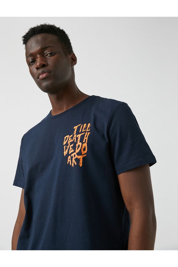 Koton Koton T-Shirt - Navy blue