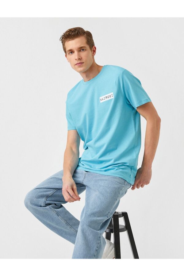 Koton Koton T-Shirt - Navy blue - Regular fit