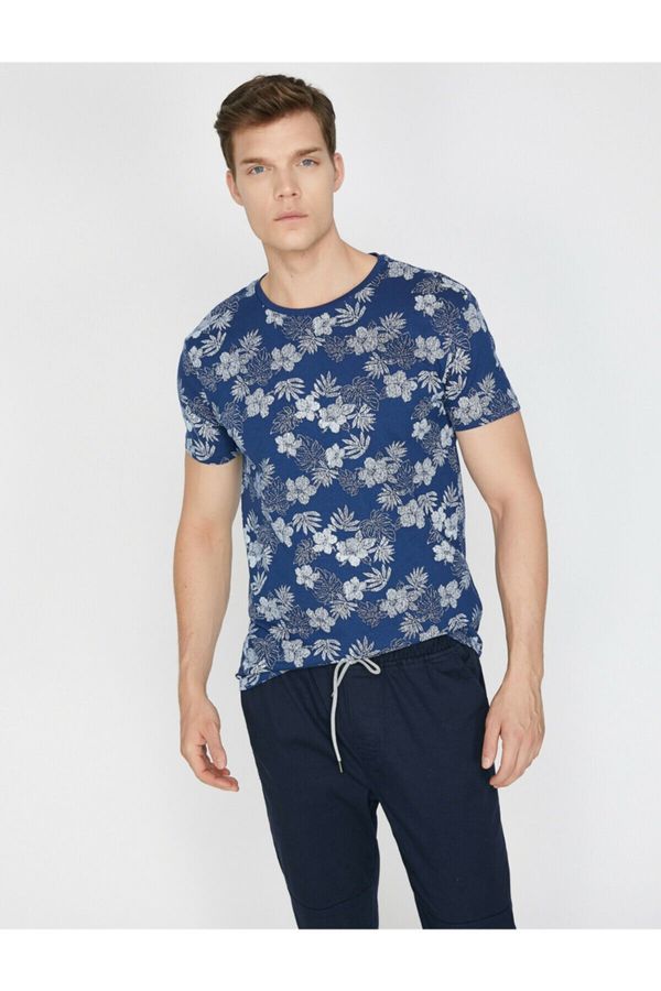 Koton Koton T-Shirt - Navy blue - Regular fit