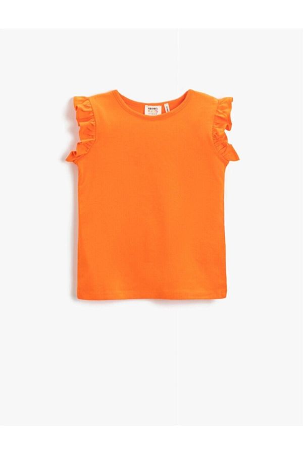Koton Koton T-Shirt - Orange - Fitted