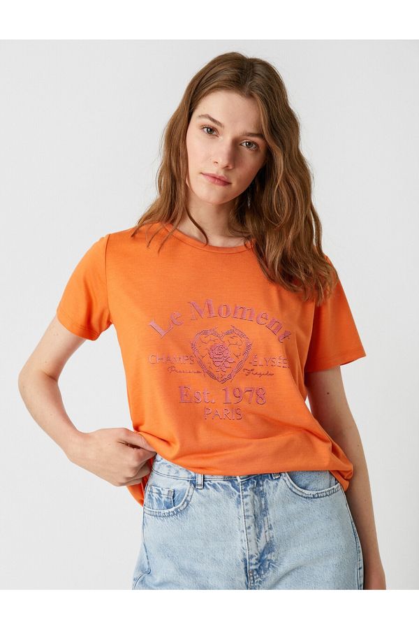 Koton Koton T-Shirt - Orange - Regular fit