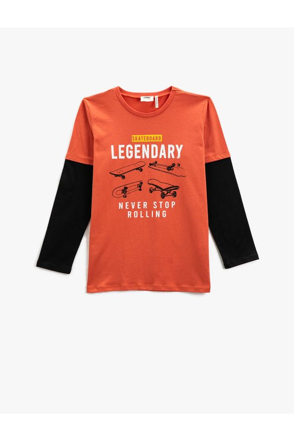 Koton Koton T-Shirt - Orange - Standard