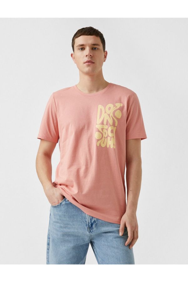 Koton Koton T-Shirt - Pink - Regular