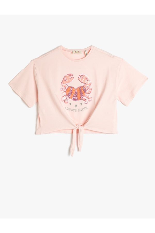 Koton Koton T-Shirt - Pink - Regular fit