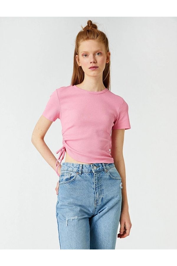 Koton Koton T-Shirt - Pink - Relaxed fit