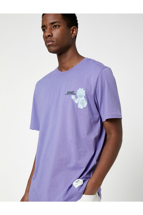 Koton Koton T-Shirt - Purple - Loose