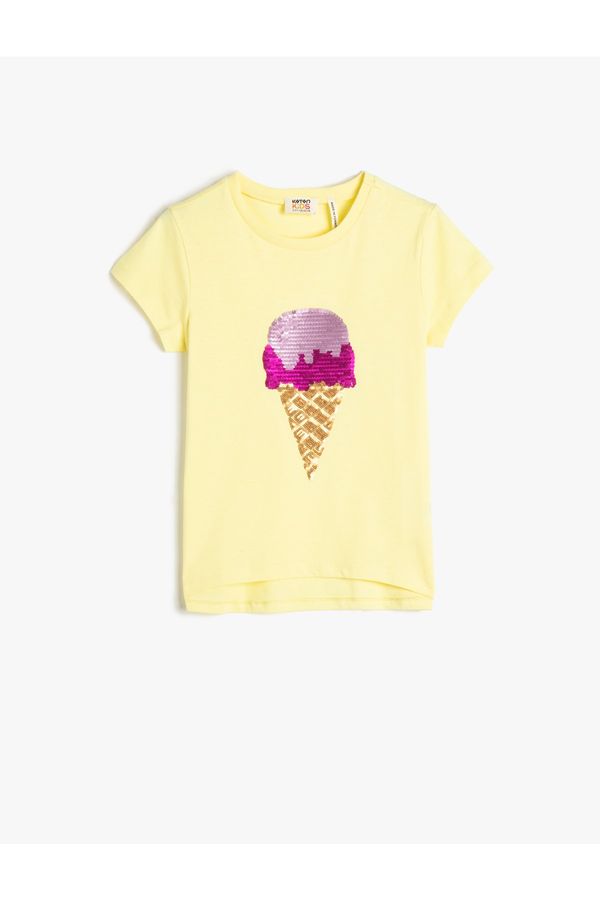 Koton Koton T-Shirt - Yellow - Basics