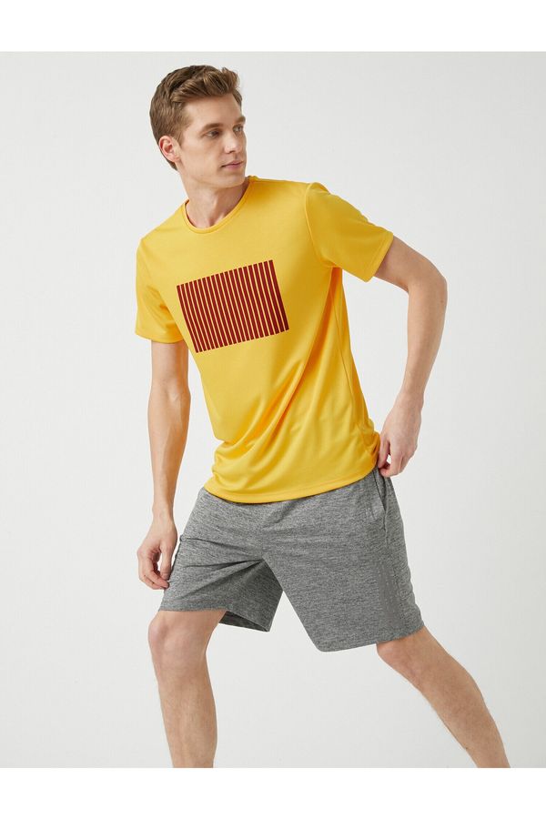 Koton Koton T-Shirt - Yellow - Regular fit