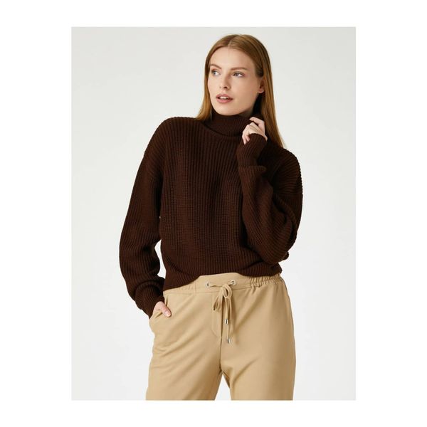 Koton Koton Turtleneck Long Sleeve Sweater