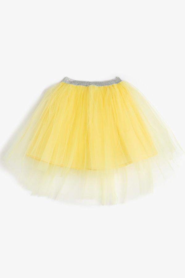 Koton Koton Tutu Skirt Waist Elastic Layered Lined