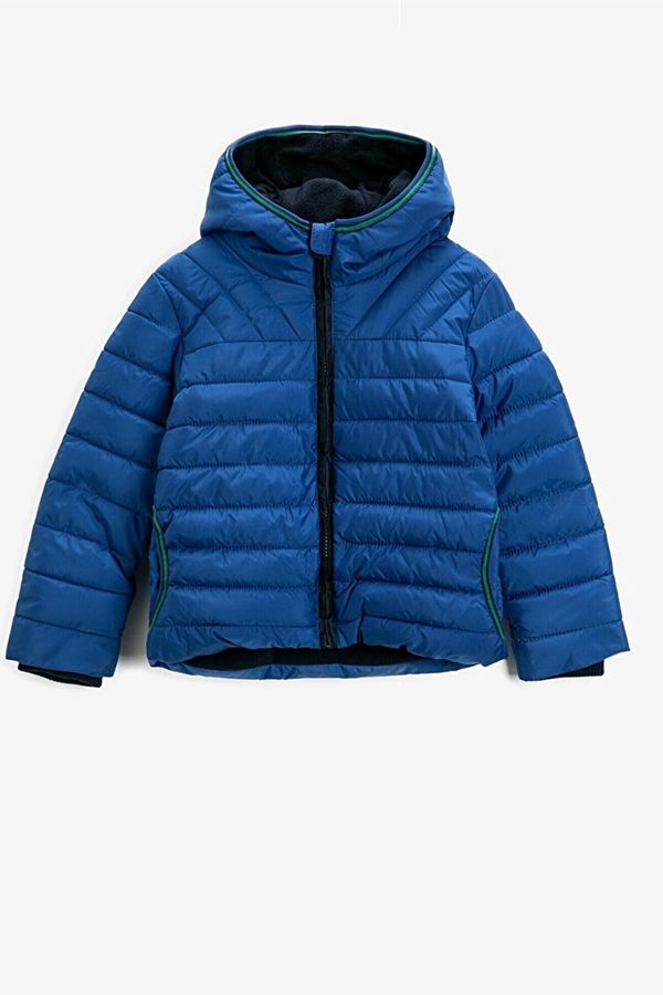 Koton Koton Winter Jacket - Navy blue - Puffer