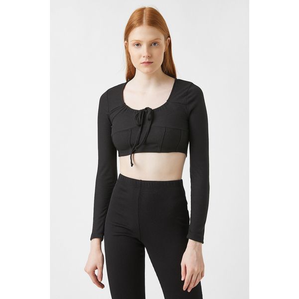 Koton Koton Women's Black T-Shirt