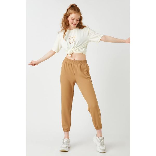 Koton Koton Women's Brown Sweatpants