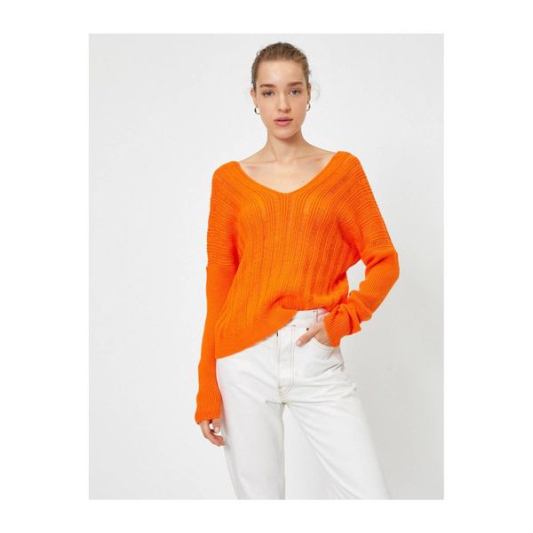 Koton Koton Women's Orange Sweater