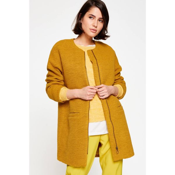 Koton Koton Women's Yellow Coat