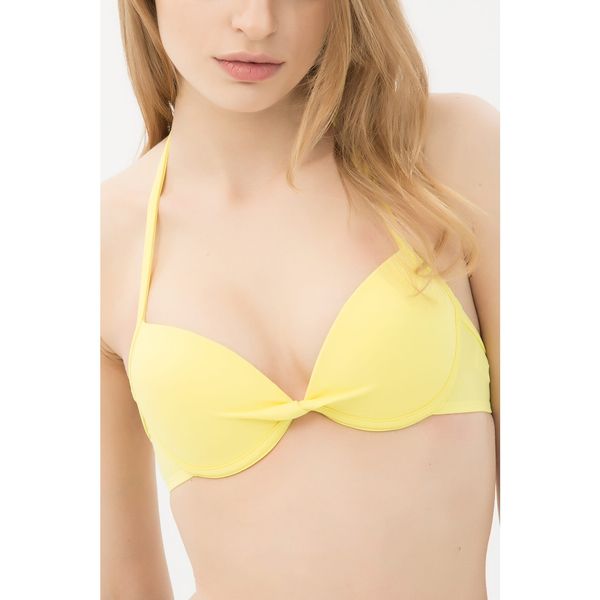 Koton Koton Women's Yellow Mix Match Bikini Top
