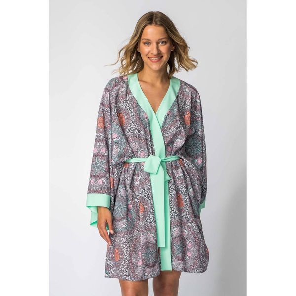 LaLupa LaLupa Woman's Cover Up Kimono LA107