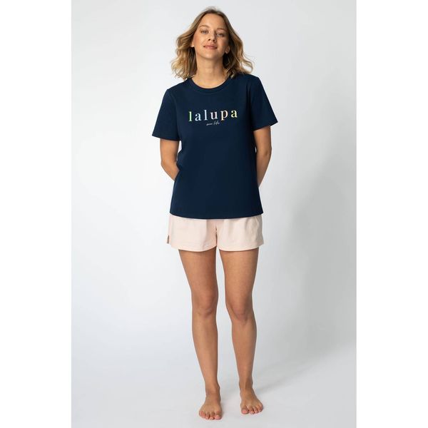LaLupa LaLupa Woman's T-shirt LA109 Navy Blue