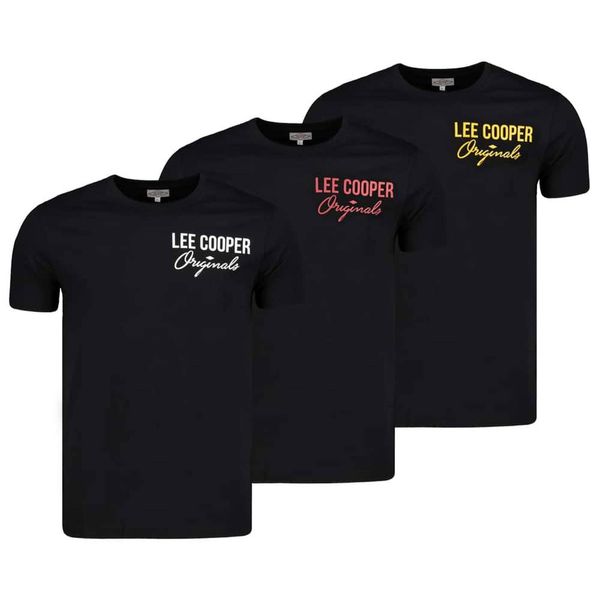 Lee Cooper Koszulki męskie Lee Cooper 3 Pack