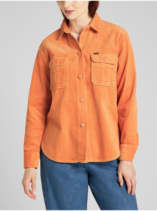 Lee Orange Women's Corduroy Shirt Lee Sandy - Women