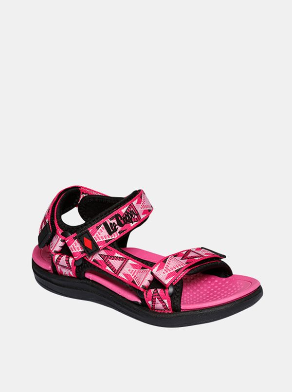 Lee Pink Girly Patterned Sandals Lee Cooper - unisex