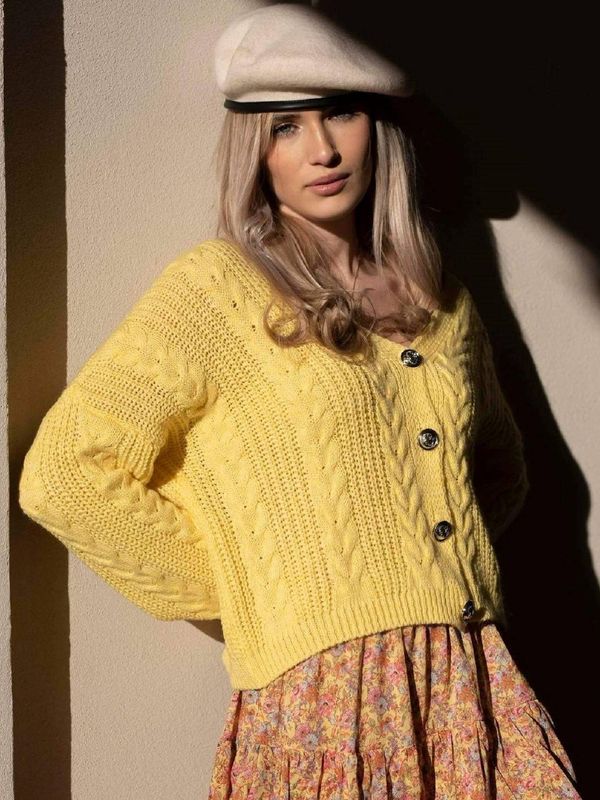 LeMonada Yellow cardigan LeMonada cxp1079.yellow