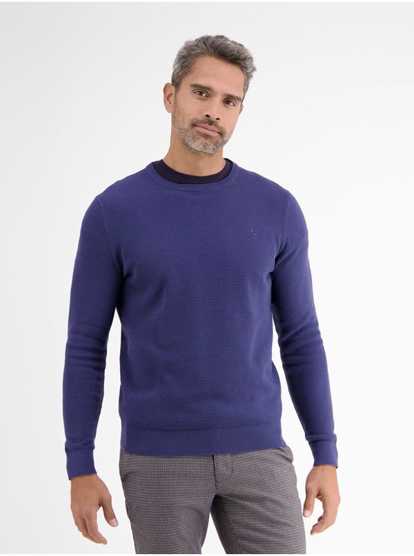 Lerros Dark blue men's basic sweater LERROS - Men