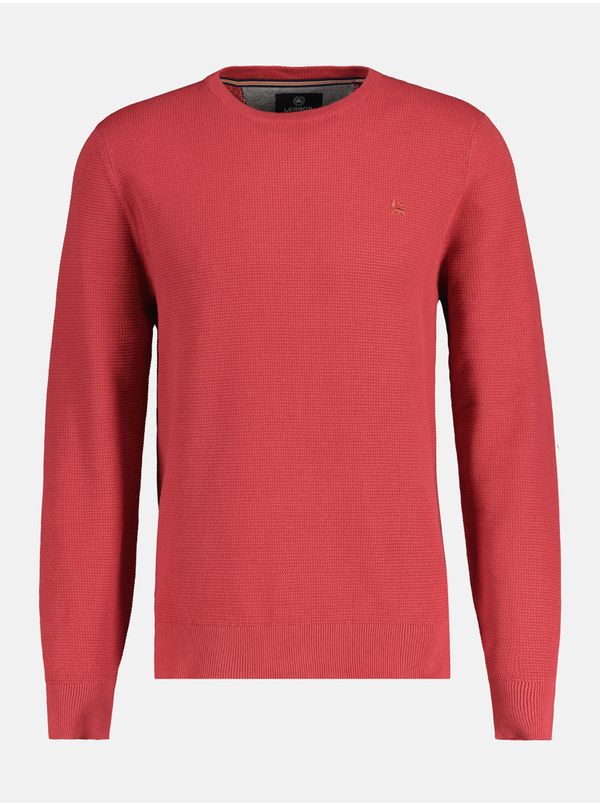 Lerros Red men's basic sweater LERROS - Men