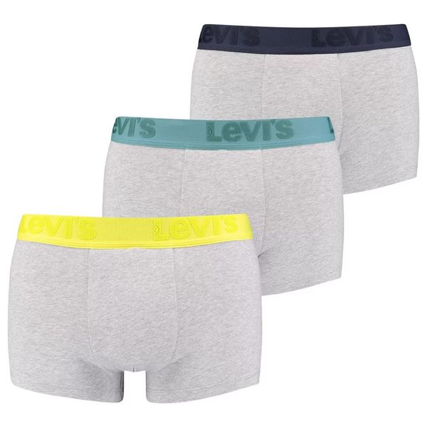 Levi's® 3PACK Men's Boxers Levis Grey (905042001 015)