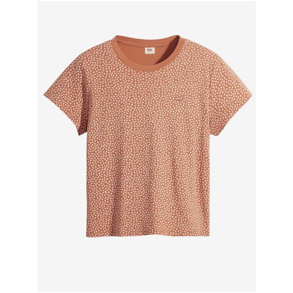 Levi's® Levi&#39;s Orange Women&#39;s Floral T-Shirt Levi&#39;s® Baby Daisy - Women