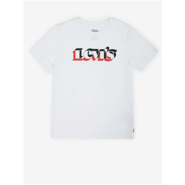Levi's® Levi&#39;s White Kids T-Shirt Levi&#39;s® - Boys