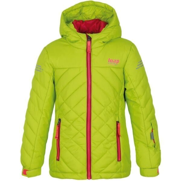 LOAP Children's ski jacket LOAP FEBINA Green/Red