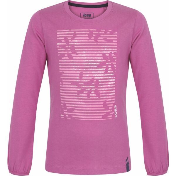 LOAP Girls' T-shirt LOAP BILANKA Pink/White