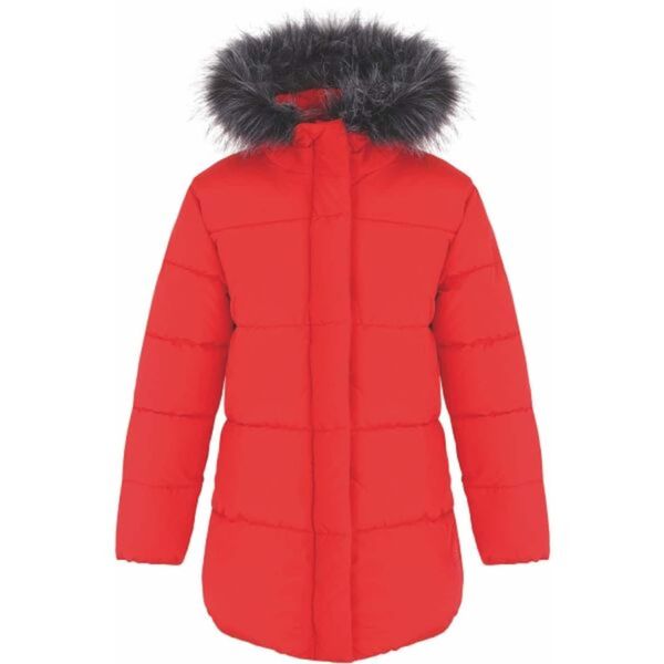 LOAP Girls' winter coat LOAP TOMKA Red/Dark grey