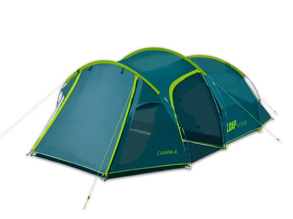 LOAP Tourist tent LOAP CAMPA 4 Green/Green