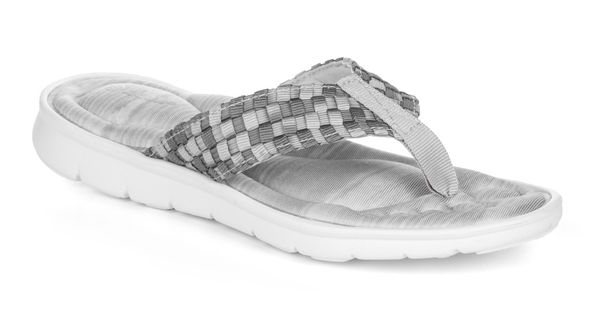 LOAP Women's flip-flops LOAP SILENTA Grey/White