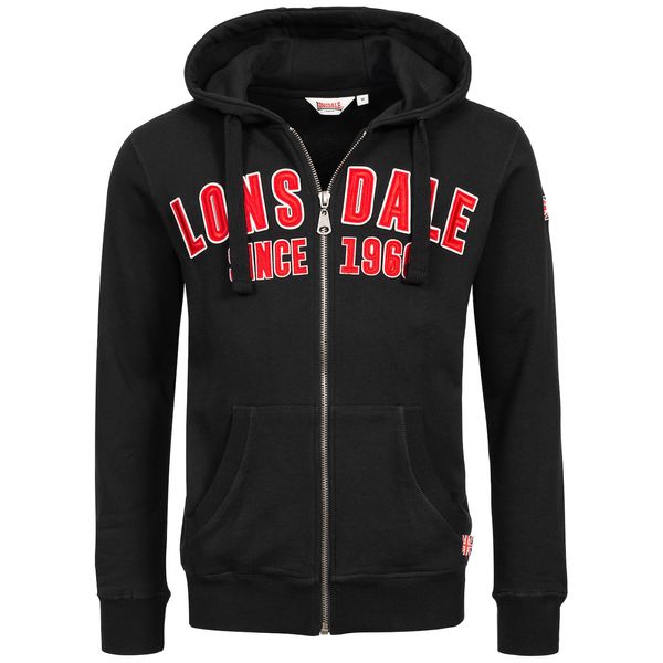 Lonsdale Lonsdale Men's hooded zipsweat jacket regular fit